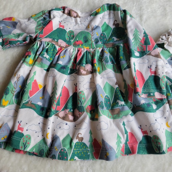 HANNA ANDERSSON Mountain Farm Play Dress & Bloomer - Picture 5 of 5